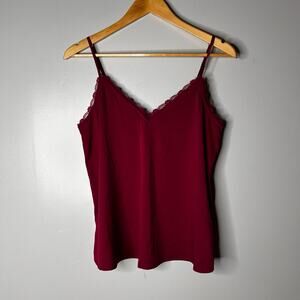 Abercrombie & Fitch Y2K Lace Trim‎ Fairy Cami Tank Women’s Small Romantic